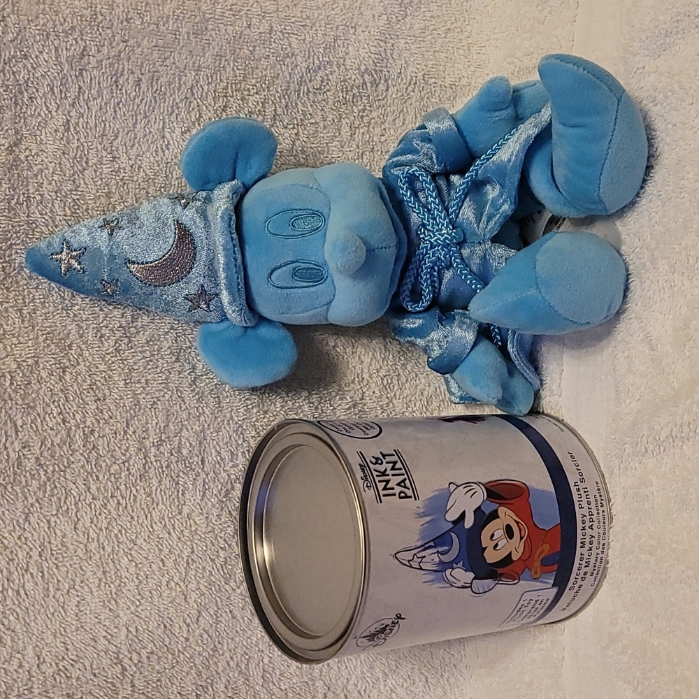 Disney Ink & Paint Blue Mickey with Can